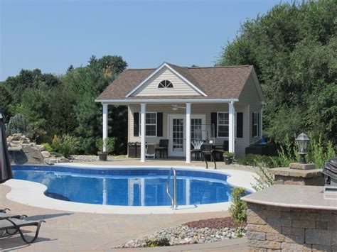 pool house metal|prefabricated pool house with bathroom.